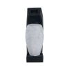10x8x23" Black & White Vase Design Water Fountain with Light