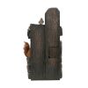 15x14.1x26.4" Woodland Animal Two-Tiered Water Fountain with Light