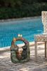 19x12x23" Lighted Two-Tiered Woodland Animal Water Fountain