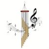 21.6" Golden Vintage Wind Chimes