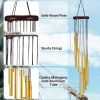 21.6" Golden Vintage Wind Chimes