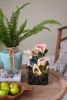 8.9x4.7x13.4" 3 Tier Tabletop Fairy Water Fountain With LED Light