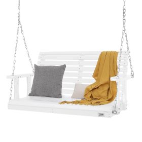 4' Heavy Duty 880lb Capacity Wooden Porch Swing