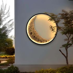 3D Moon Wall Lamp Indoor / Outdoor Lighting