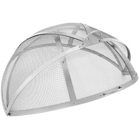 40" Diameter Metal Firepit Spark Screen Lid