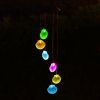 Solar LED Shell Wind Chimes