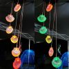 Solar LED Shell Wind Chimes
