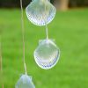 Solar LED Shell Wind Chimes