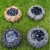 Solar Rock Garden Pathway Lights