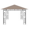 13'x10'x9' Taupe Gazebo with Mosquito Net